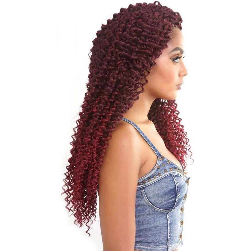 Afri Naptural Caribbean PINEAPPLE WAVE 18" Crochet Braid
