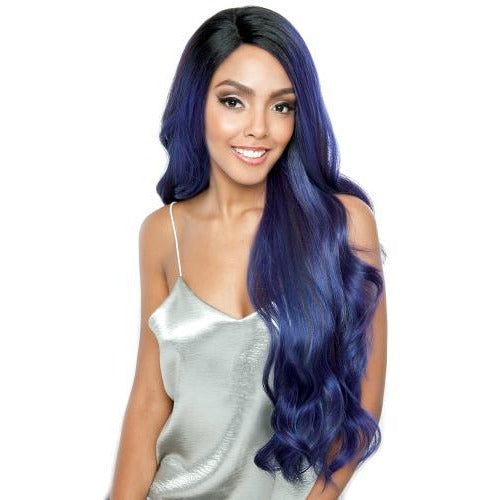 Brown Sugar Human Hair Blend Soft Swiss Lace Wig - BS292