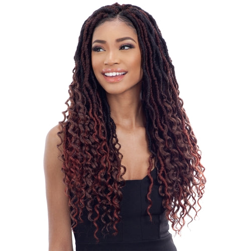 FREETRESS SYNTHETIC HAIR CROCHET BRAIDS HIPPIE LOC 20"