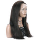 B&B Gold 13x4 100% Brazilian Human Hair Lace Front Wig - Natural black Color