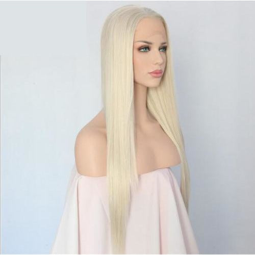 8A Grade Blonde Lace Front Wigs 100% Virgin Hair