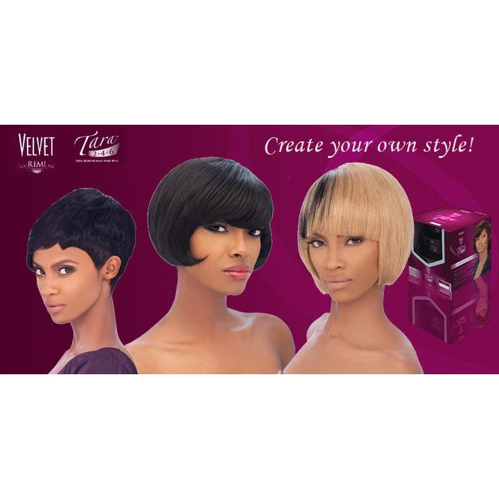 OUTRE VELVET REMI TARA 2 4 6 WEAVING EXTENSION W/CLOSURE 100% HUMAN HAIR 28 psc