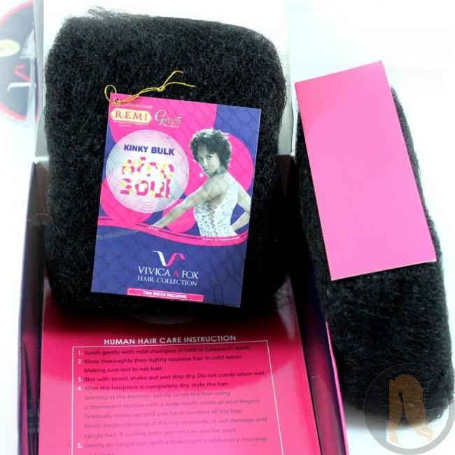 Vivica Fox - 100% Human Hair - Kinky Bulk