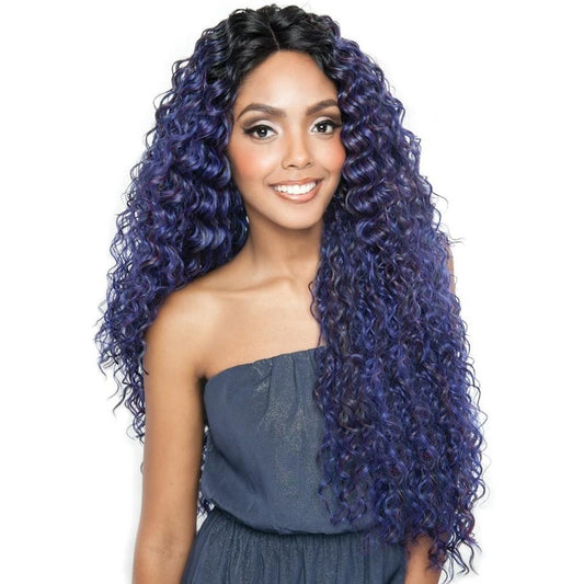 Brown Sugar Human Hair Blend Soft Swiss Lace Wig - BS291