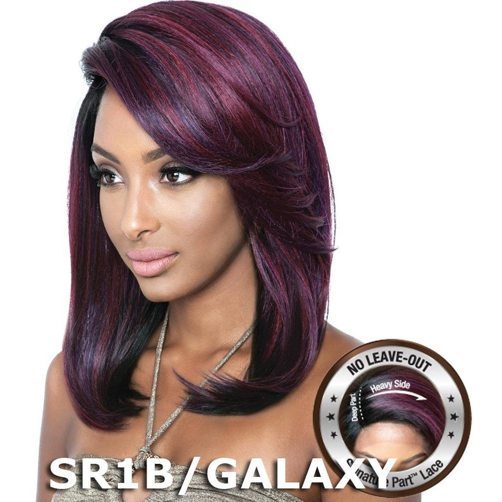 Brown Sugar Human Hair Blend Soft Swiss Lace Wig - BSS202