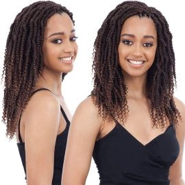 MODEL MODEL CROCHET BRAIDS GLANCE 2X BOMB TWIST 14"