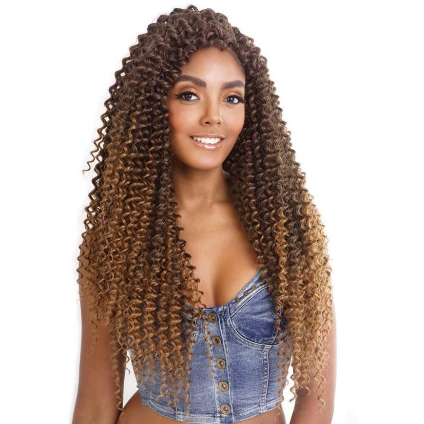 Afri Naptural Caribbean PINEAPPLE WAVE 18"  Crochet Braid