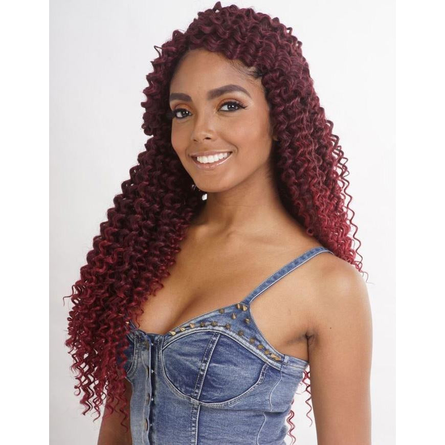 Afri Naptural Caribbean PINEAPPLE WAVE 18"  Crochet Braid