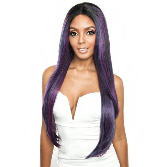 Brown Sugar Human Hair Blend Soft Swiss Lace Wig - BS293