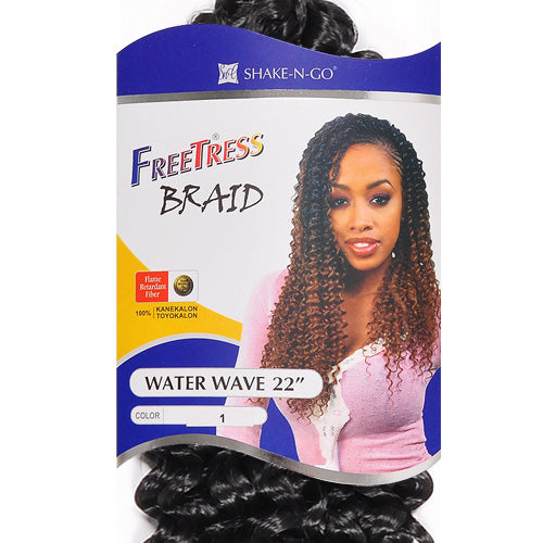 FREETRESS SYNTHETIC HAIR CROCHET BRAIDS WATER WAVE 22"