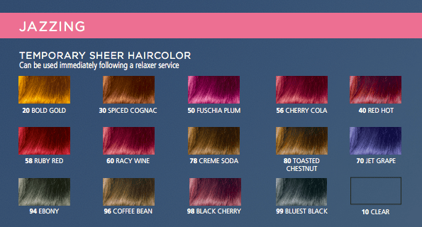 CLAIROL: Jazzing Temporary Hair Color