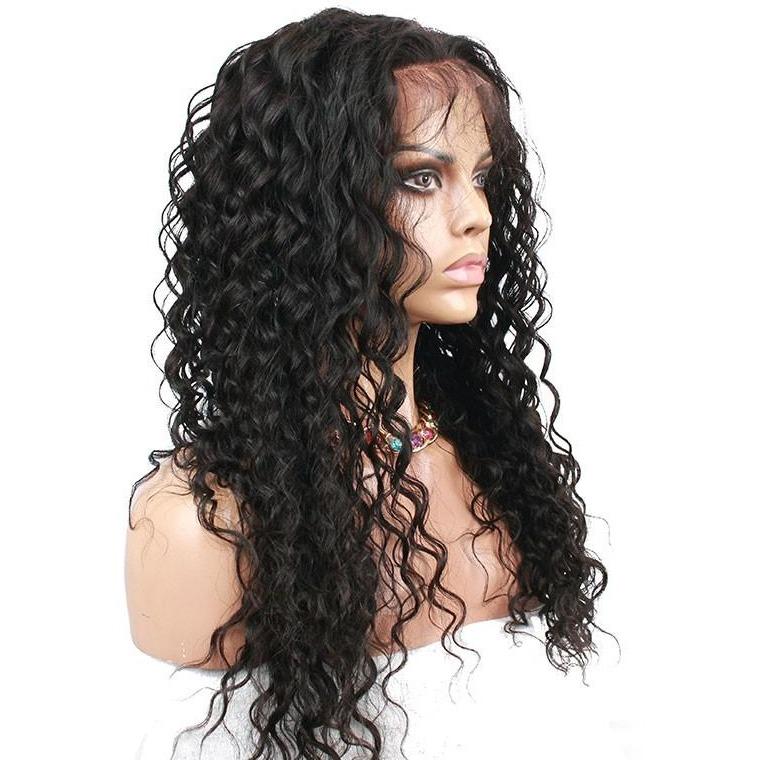 10A Grade Glueless Full Lace Wigs 100% Virgin Hair ( Loose Deep )