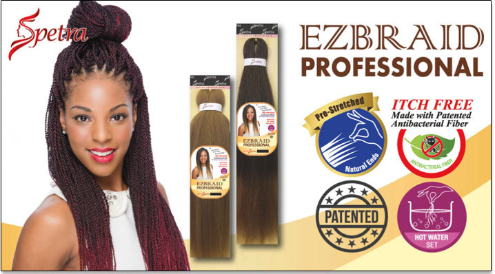 Spetra EZ BRAID 26" - Natural looking pre-stretched professional Braid