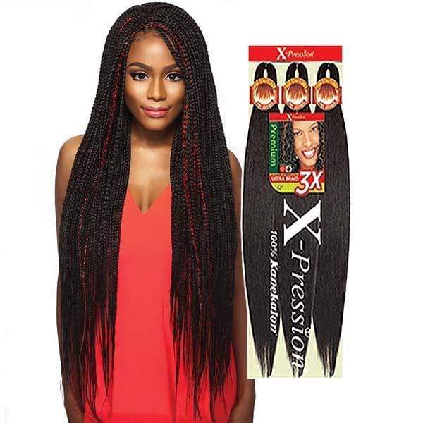 X-Pression: 3X Ultra Pre-Stretched Braid 52"