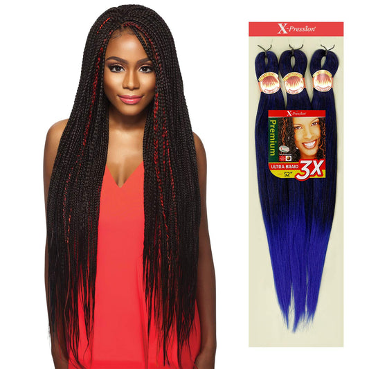 X-Pression: 3X Ultra Pre-Stretched Braid 42"